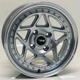 Jogo de Rodas Aro 15" 4X108 - M13 - HD - Krmai