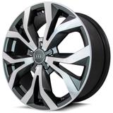 Jogo de Rodas Audi RS6 Aro 15 x 6,0 5x100 ET40 R35 Grafite Diamantado - Kr wheels