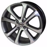 Jogo de Rodas Gol Power 2011 Aro 14 x 6,0 4x100 ET36 R10 Grafite Diamantado VW - Krmai