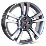Jogo de Rodas Punto T-Jet Aro 15 x 6,0 4x98 ET36 R61 Fiat Grafite Diamantado - Kr wheels