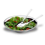 Jogo de saladeira com par de talher Brinox suprema