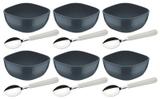 Jogo de Sobremesa 12 Pcs Mix Color Tramontina