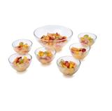 Jogo de Sobremesa Fruit Transparente - Casa Linda