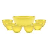 Jogo de Sobremesa Tigela Cremeira Luna Amarela 1,8 lts 7pcs - Ou