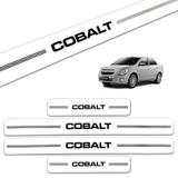 Jogo de Soleira Resinada Cobalt 2011 2014 2015 Branco 4 Pçs - Ura