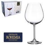 Jogo De Taca De Cristal Para Vinho Bordeau Com 6 Unidades Gastro Bohemia 650ml