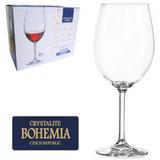 Jogo De Taca De Cristal Para Vinho Tinto Com 6 Unidades 580ML - Bohemia