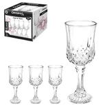 Jogo De Taca De Vidro Glass Com 4 Pecas 222ml Na Caixa - Original line