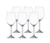 Jogo De Taça De Vinho Cristal Tinto 450 Ml Com 6 Peças - Bohemia