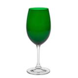 Jogo de Taça Vinho Tinto Klara 350ml Verde 6 Peças - Bohemia