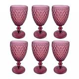 Jogo de Taças de Água 6 Peças Vinho Verre - Mimo - Not defined