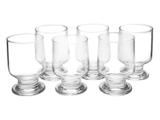 Jogo de Taças de Vidro 6 Peças 180ml SM - Casual