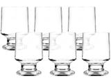 Jogo de Taças de Vidro 6 Peças 180ml SM - Casual