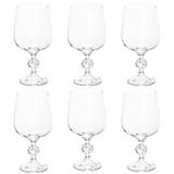 Jogo de taças em cristal para vinho tinto Bohemia Klaudie 230ml 6 peças