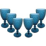 Jogo de Taças para Água Azul Verre com 6 Peças - Mimo Style - Não definido