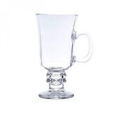 Jogo de Taças para Cappuccino Vidro com Alça 295ml 6 Peças Lyor Transparente