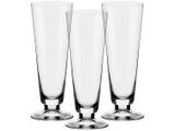 Jogo de Taças para Cerveja Cristal 380ml - 3 Peças Alumina Crystal Pilsner Classic