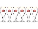 Jogo de Taças para Cerveja de Vidro 6 Peças - 250ml Ambev Stella Artois