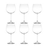Jogo de taças para Gin em cristal ecologico Bohemia Gastro 6 peças 570ml