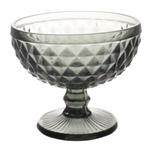 Jogo De Taças Para Sobremesa Amelie Fumê 8x10cm - Ledlustre - Led lustre