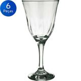 Jogo de Taças para Vinho 250ml 6 peças Lírio - Nadir