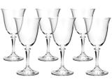 Jogo de Taças para Vinho Cristal 290ml 6 Peças - Bohemia Kleopatra