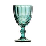 jogo de Tacas para Vinho Libelula 6 Pecas Azul Tiffany - Lyor