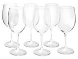 Jogo de Taças para Vinho Vidro 6 Peças - 340ml Bohemia 4G006/340