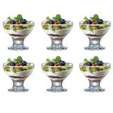 Jogo de taças sobremesa em vidro Ruvolo Paradise 6 peças 282ml