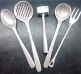 Jogo De Talheres Em Aluminio Fundido 06 Peças - Panelas brasil