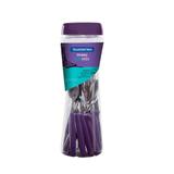 Jogo De Talheres Faqueiro Inox 24 Peças Ipanema Roxo Tramontina