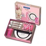 Jogo de Talheres Infantil Inox Le Petit 6pc Rosa Tramontina