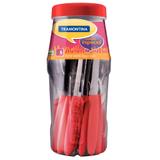 Jogo de Talheres Inox 36 Peças Ipanema Vermelho Tramontina