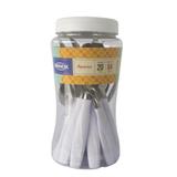 Jogo De Talheres Itaparica De 20 Peças Branco - Brinox