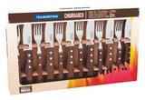 Jogo De Talheres Jumbo 12 Peças Churrasco Tramontina 22299059