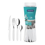 Jogo De Talheres Tramontina 23399891 Ipanema 24 Pçs Branco