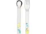 Jogo de Talheres Tramontina Inox Infantil Allegria - 66975014 2 Peças