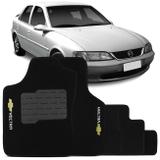 Jogo de Tapete Carpete Chevrolet Vectra 1997 a 2005 Preto Bordado 5 Peças - Top gear