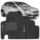 Jogo de Tapete Carpete Fiat Bravo 2011 a 2016 Grafite Bordado 5 Peças - Top gear