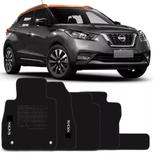 Jogo De Tapete Carpete Nissan Kicks 17 E 18 Preto - Flash
