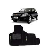 Jogo de Tapete Carpete para Chevrolet Celta - Preto - - Original tapetes