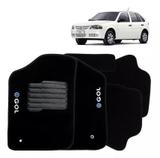 Jogo De Tapete Carpete Volkswagen Gol G4 5 Pçs Preto - Tevic