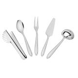 Jogo de Utensílios Inox 5 Peças Utility Tramontina