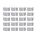 Jogo de Velas Essencial Rechaud Branco 1x3cm 20 Peças -Home Style