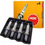 Jogo de velas NGK - Ford New Fiesta Nova Ecosport Focus e Novo Ka Sigma motores 1.6 16V e 1.5 16V