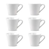 Jogo de Xícara para Café 12 peças de porcelana - Capricho