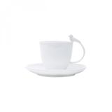 Jogo de Xícaras de Chá com Pires Porcelana 12 Peças 200ml Birds Rojemac Branco