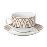 Jogo de Xícaras de Chá de Porcelana 6 Peças 220ml Bambo Wolff - Rojemac