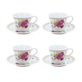 Jogo de xícaras de porcelana Wincy 8 peças 80ml