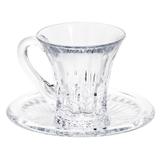 Jogo de Xícaras para Café 12 Peças de Cristal Diamond 7045 Lyor